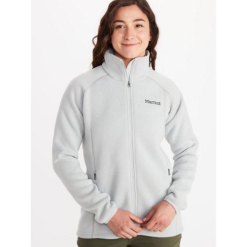 Marmot Torla Jackets - Womens Fleece White CA3179564 Canada